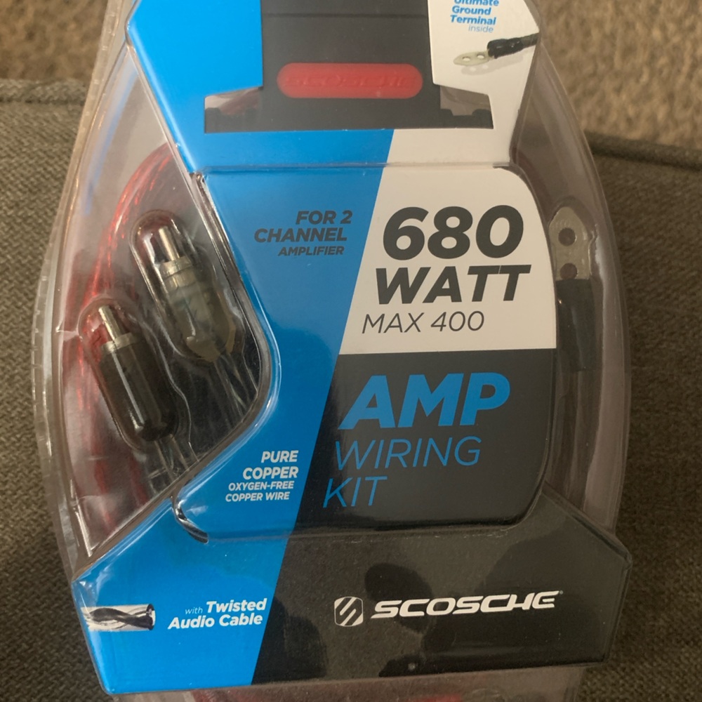 Scosche 680 watt AMP wiring kit